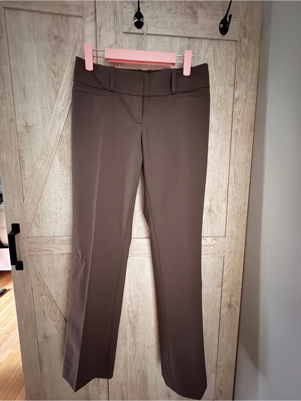 The Limited Collection Drew Fit Brown Gray Dress Pants | 0 Short